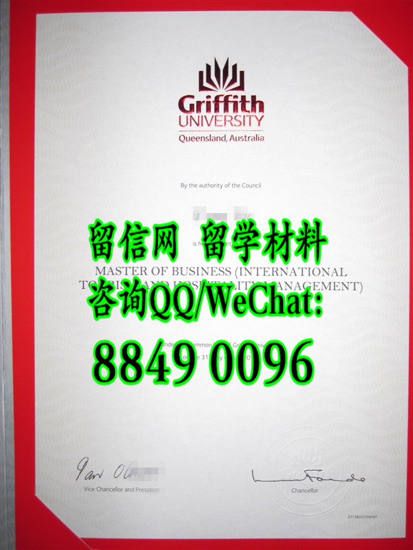 澳大利亚格里菲斯大学硕士毕业证，Griffith University master degree