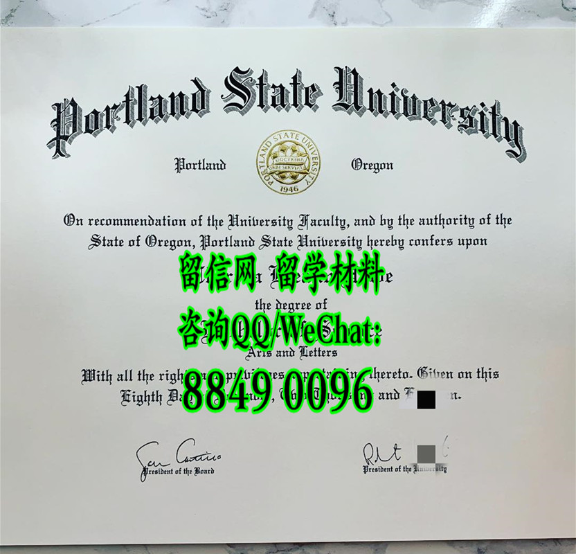 美国波特兰州立大学毕业证学位，portland state university graduation diploma certificate