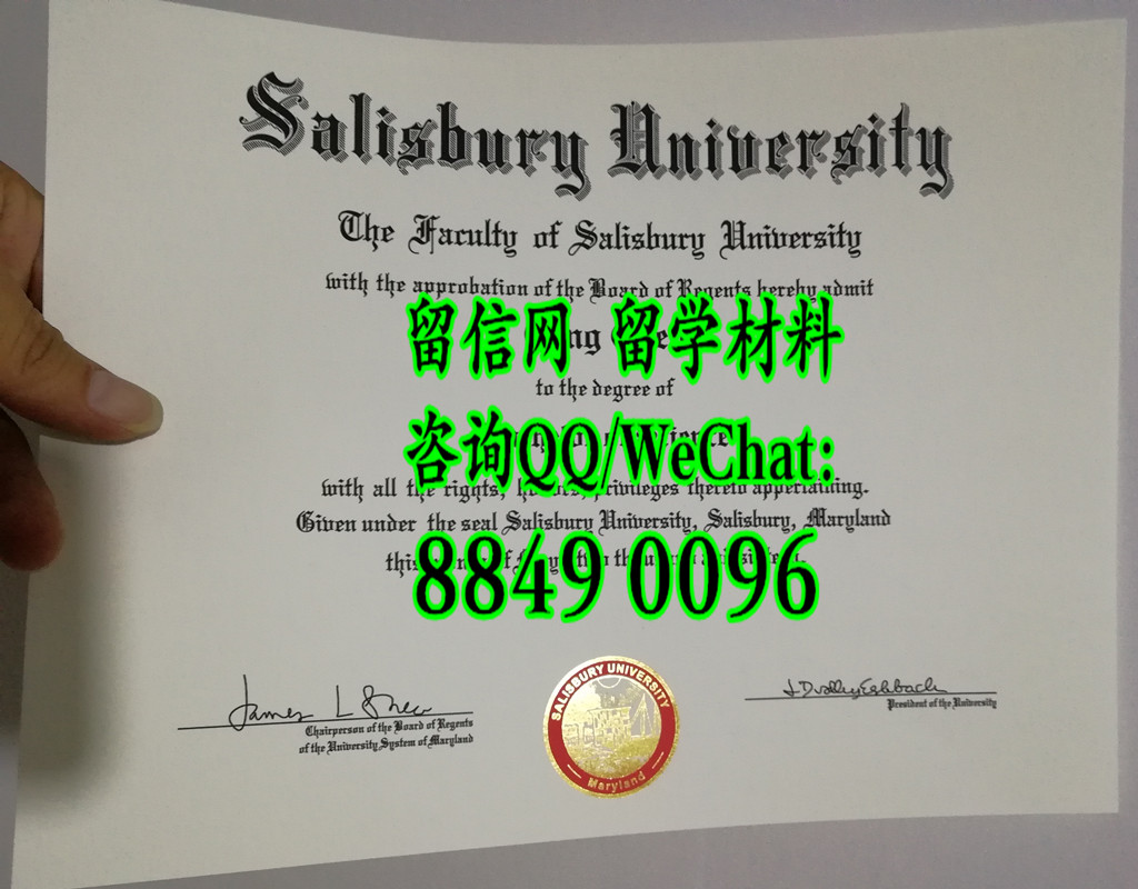 美国索尔兹伯里大学毕业证，Salisbury University diploma degree