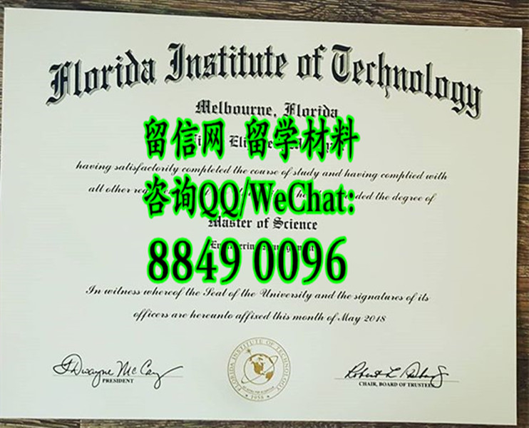 美国佛罗里达理工学院毕业证案例，Florida Institute of Technology diploma certificate