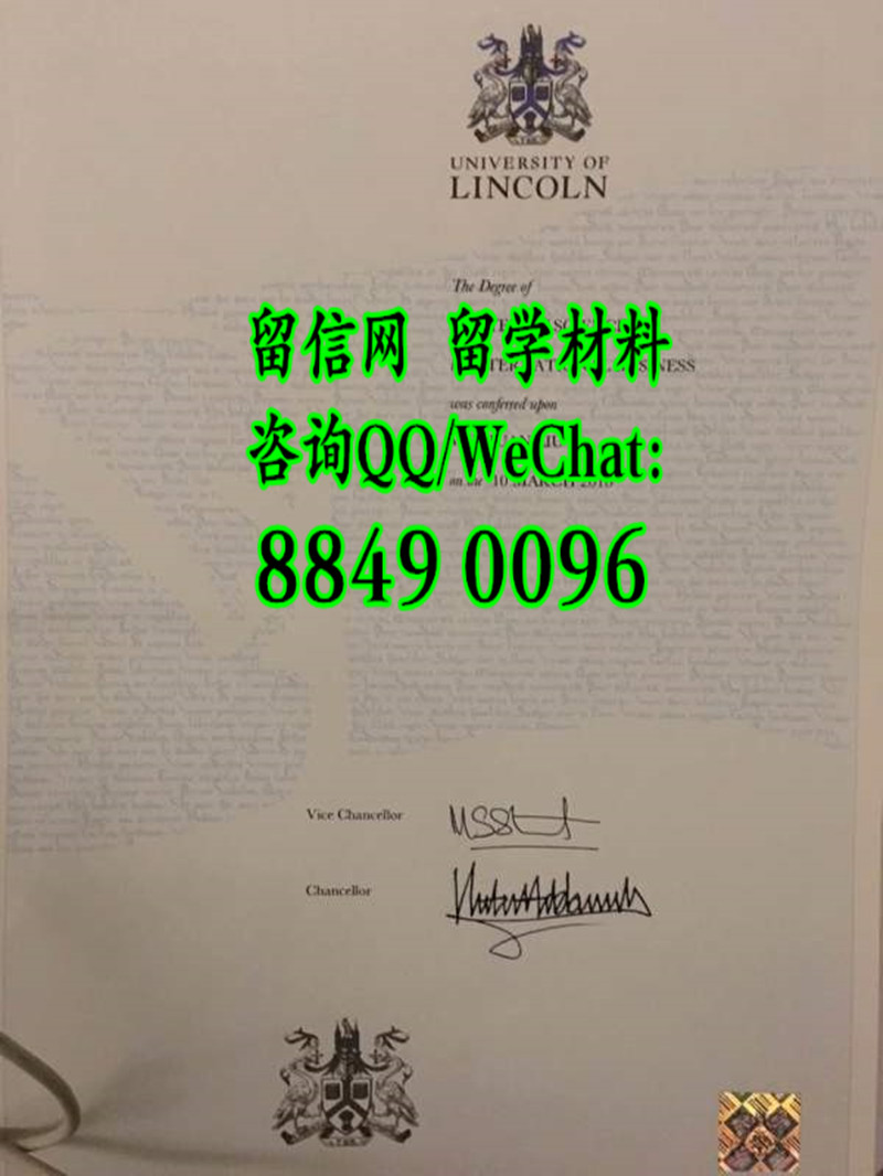 英国林肯大学毕业证成绩单，University of Lincoln diploma degree